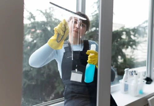 Nettoyage de vitres intérieures et extérieures à Bernwiller